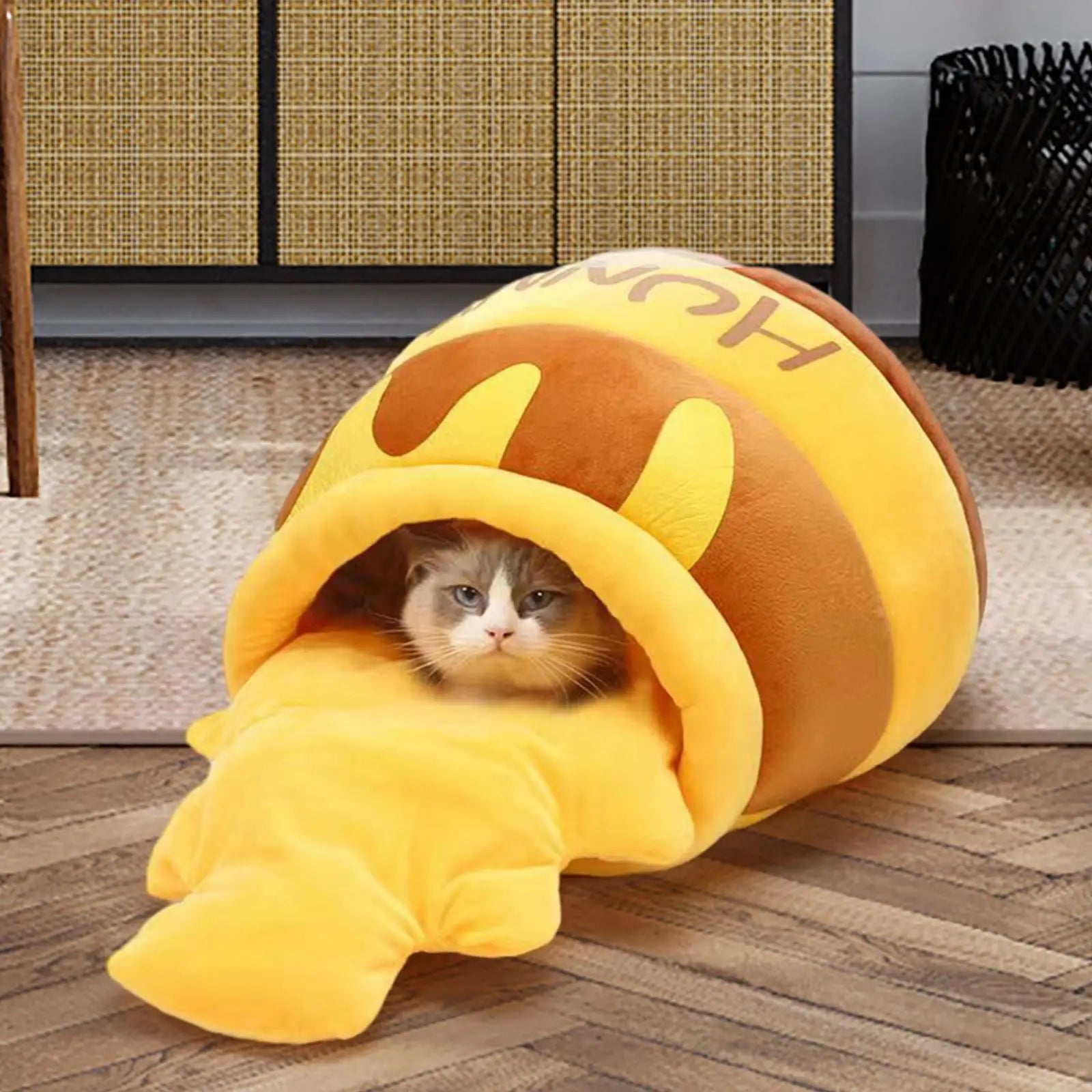 Cat Bed House Lovely Pet Cat Bed Washable Kennel Comfortable